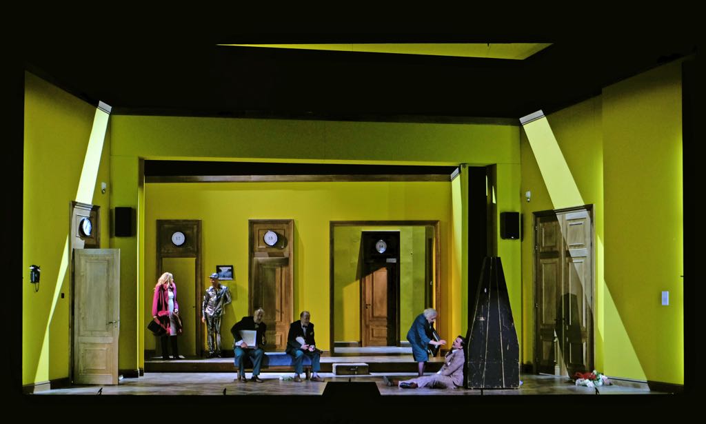 JONNY SPIELT AUF (Ernst Krenek) • Nationaltheater Weimar • ML: Martin Hoff | R: Frank Hilbrich | B: Volker Thiele | K: Gabriele Rupprecht